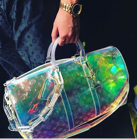 holographic Louis Vuitton bag